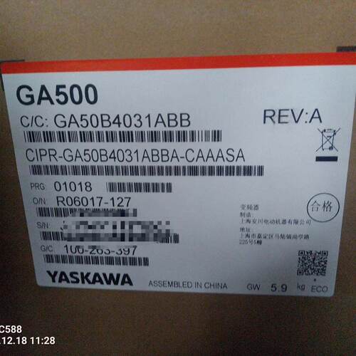 溢价-GA50B4031安川变频器