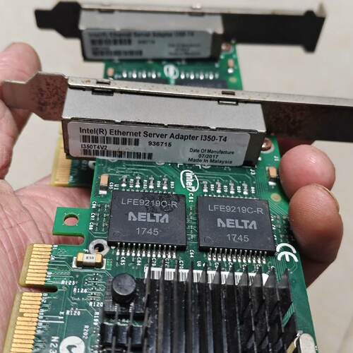 议价英特尔网卡i350t4i350T4V2可维修