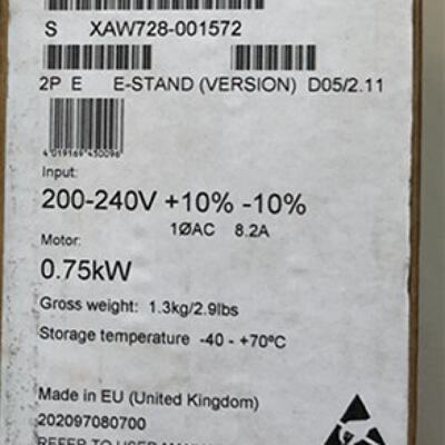 议价西门子MM440变频器6SE6440-2AB17-5AA1 0.75KW 220V 带A级滤