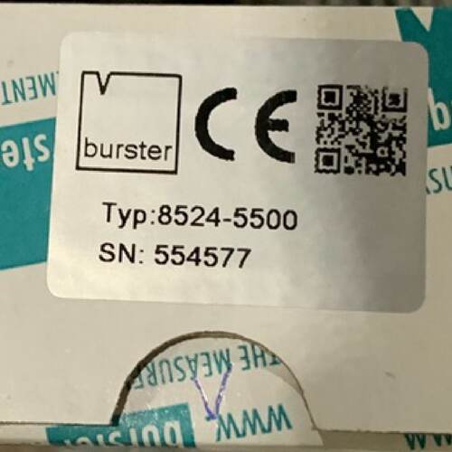 议价德国Burster布斯特压力感测器8524-5500  8431-6050-V000000D