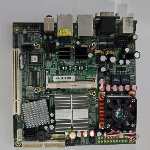 询价-MITX6850华北工控工业主板双网口带CPU散热