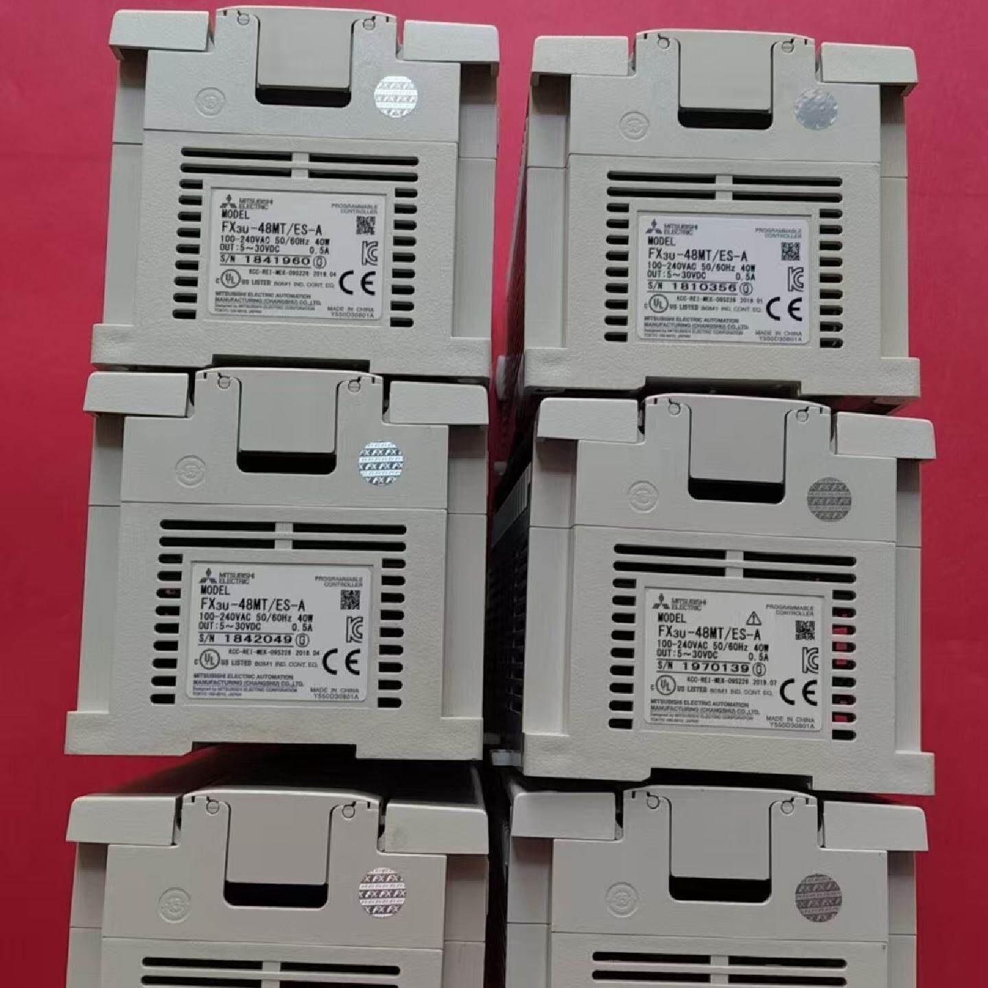 三菱PLCFX3U48MTESA原装正品输入10