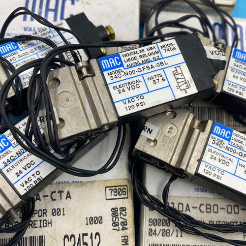 议价MAC美国进口原装正品高频电磁阀 34C-N00-GFSA-0BJ大量现货销