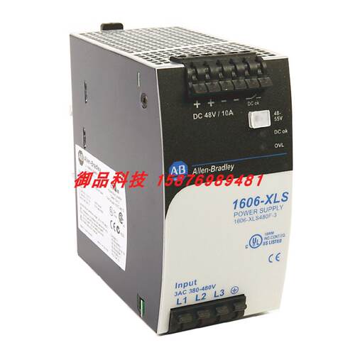 议价1606-XLS480F-3美国罗克韦尔AB全新未拆封电源1606XLS480F3有