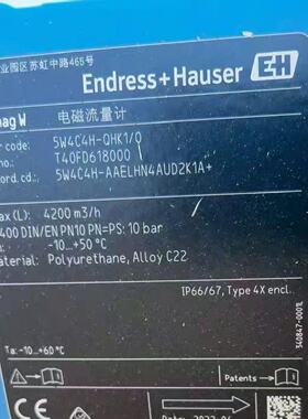 议价5W4C4H-TDP3/0   Promag 400 DN 400 mm   Endress  Hauser