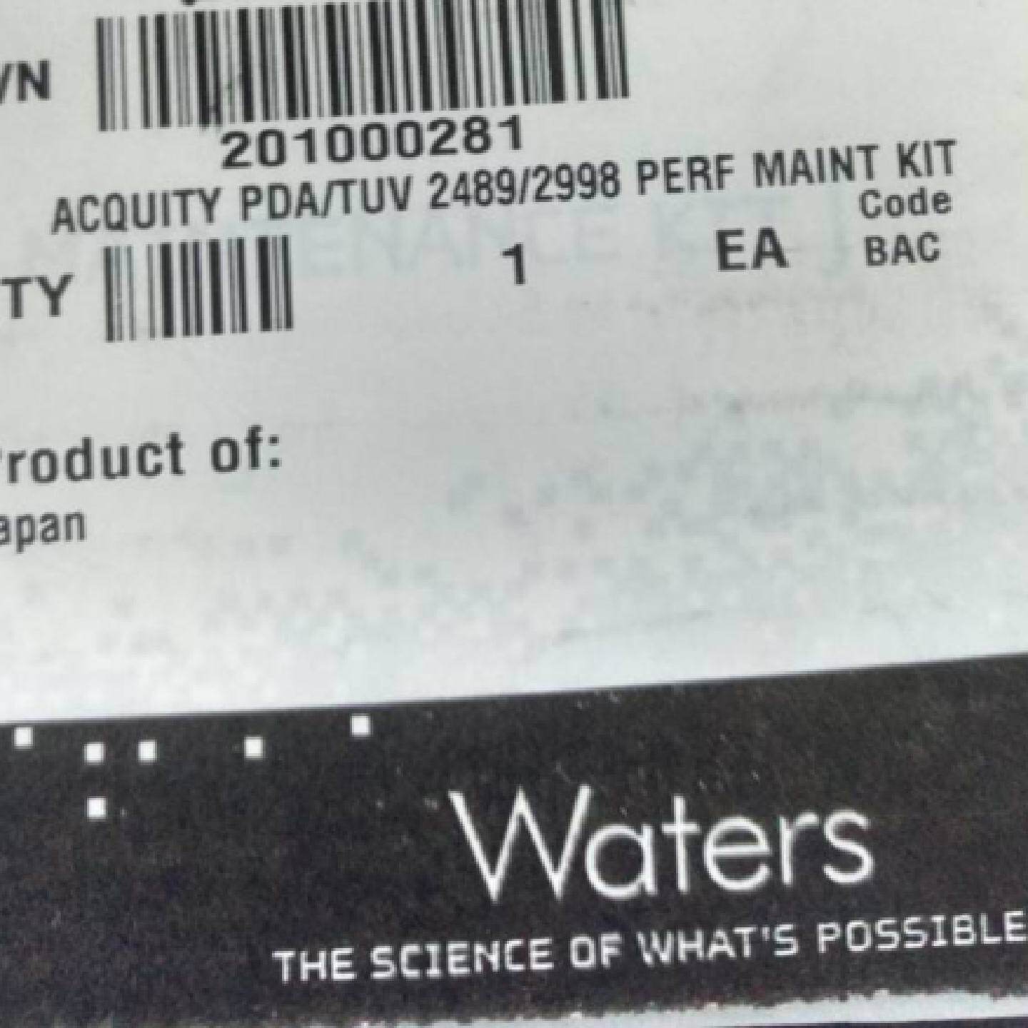 议价201000281Waters原装正品氘灯ACQUITY PDA/TUV 2489/2998