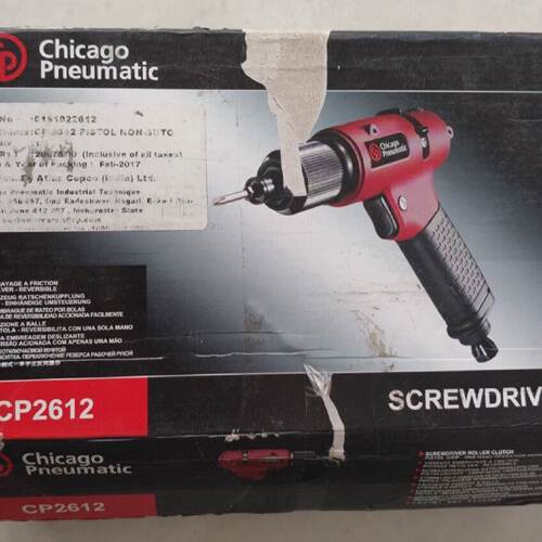 Chicago Pneumatic Cp2612 Screwdriver Pistol Cushion Clutch T