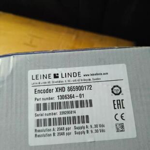 议价Leine\u0026 Linde编码器XHD865900172 862209116-2500 86290