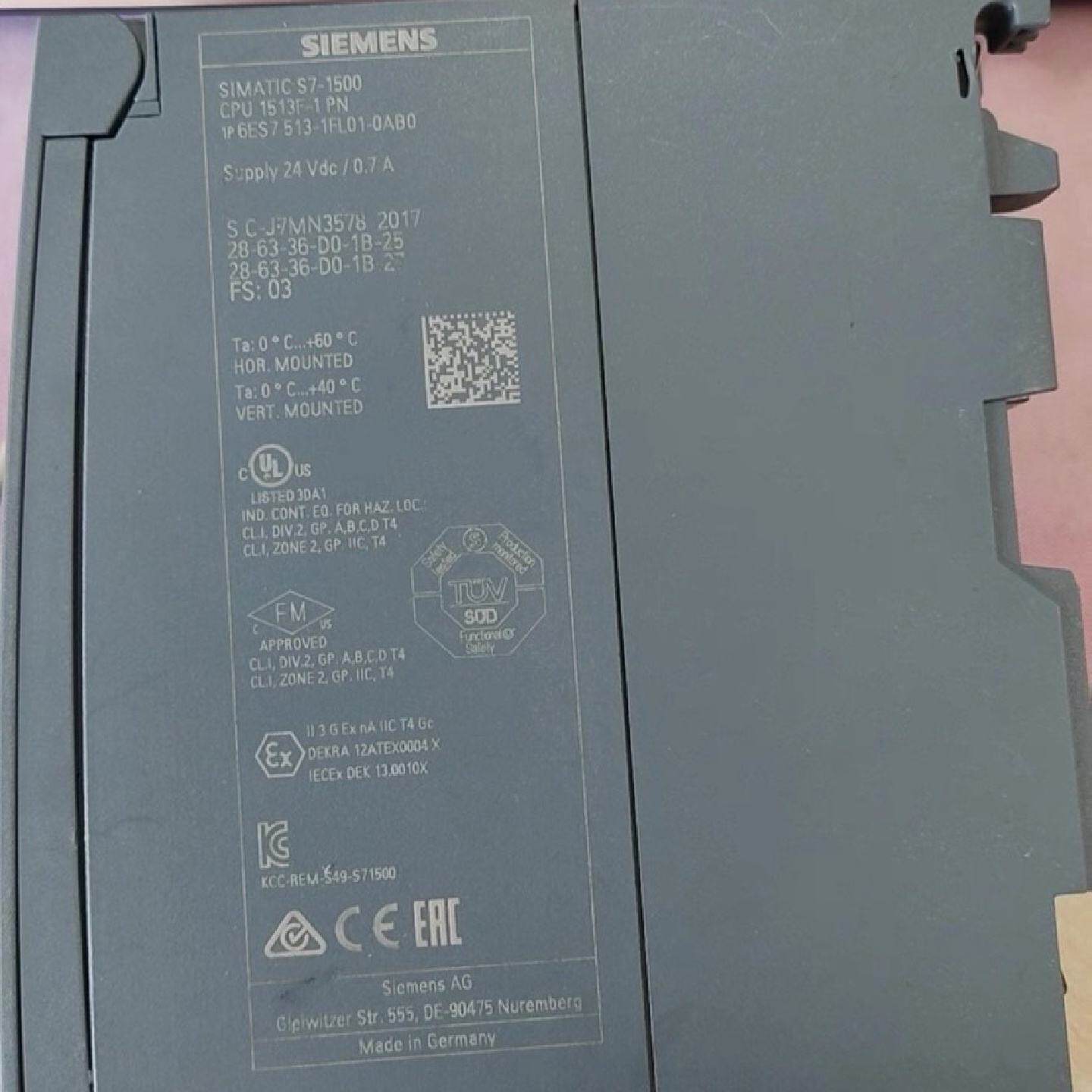 6ES75131FL010AB0西门子S71500