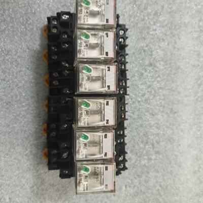 欧姆龙继电器MY2NGS24VDC拆机品带底座PYF议价