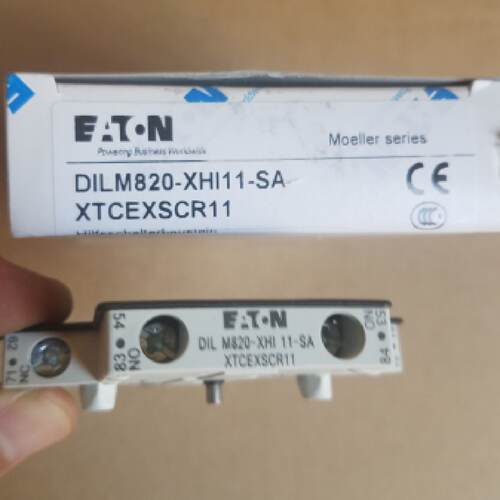 议价原装伊顿穆勒接触器附件 辅助接触点  DILM820-XHI11-SA