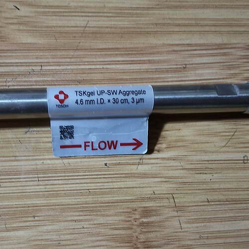 议价TSKgel UP-SW Aggregate 46300 mm 3μm 002EA00038E Part No