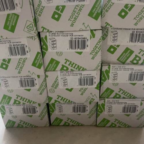 全新原装WAGO万可KNX/EIB总线接线端子一大！红黑2议价
