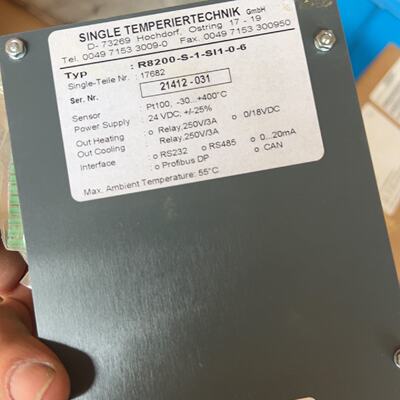德国原装99新GEPRUFT控制面板SINGLE模温机温控--议价商品
