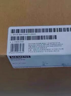 西门子6AV66440AA012AX0触摸屏全新实拍图