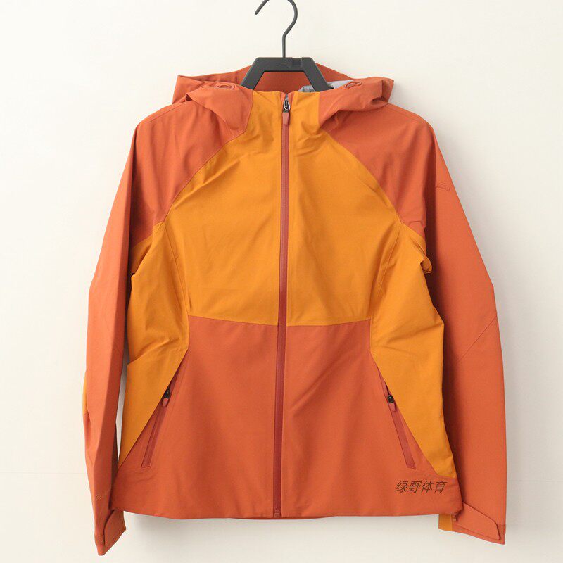 安踏女子单风衣春秋防水透气连帽梭织户外训练运动上衣162447629U