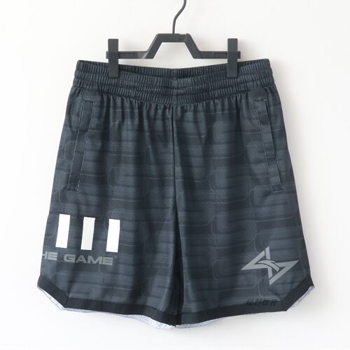 安踏男子比赛短裤夏季篮球训练速干透气针织运动短裤152431307