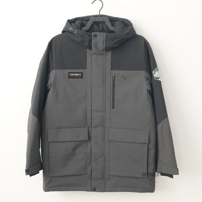 安踏男中长款羽绒服风衣舒适保暖连帽羽绒外套运动上衣152447929