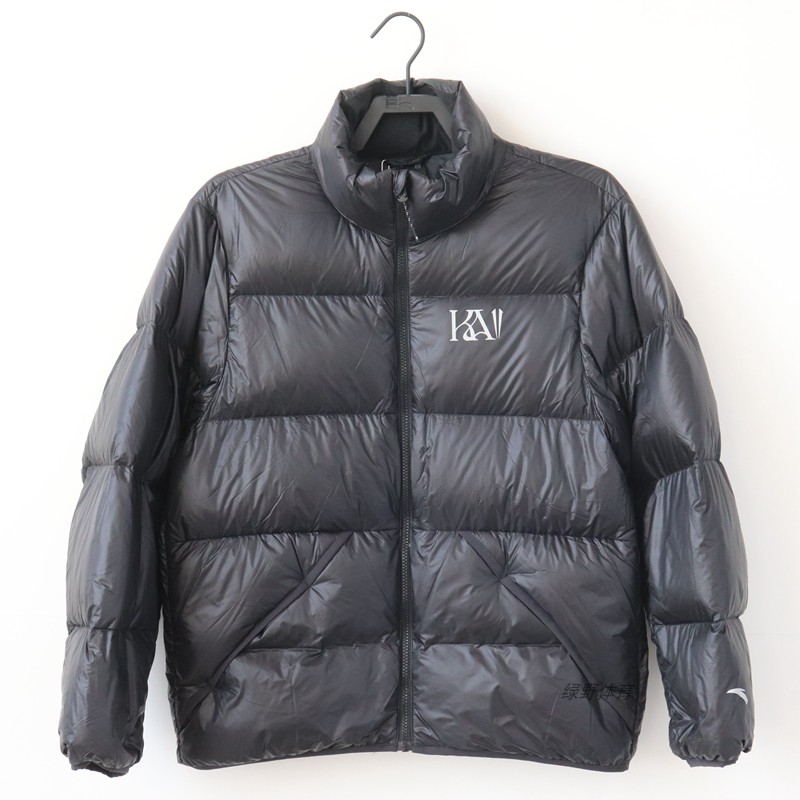 安踏男羽绒服夹克冬款保暖连帽羽绒外套欧文运动上衣172441905S