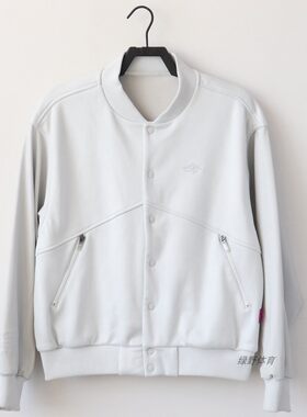 安踏男外套秋冬款加绒加厚保暖宽松棒球服针织运动上衣152341739