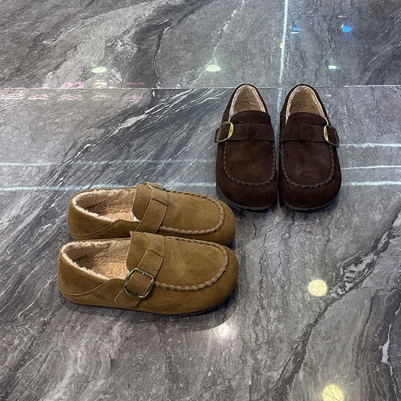 法式编织袋鼠鞋懒人百搭豆豆鞋