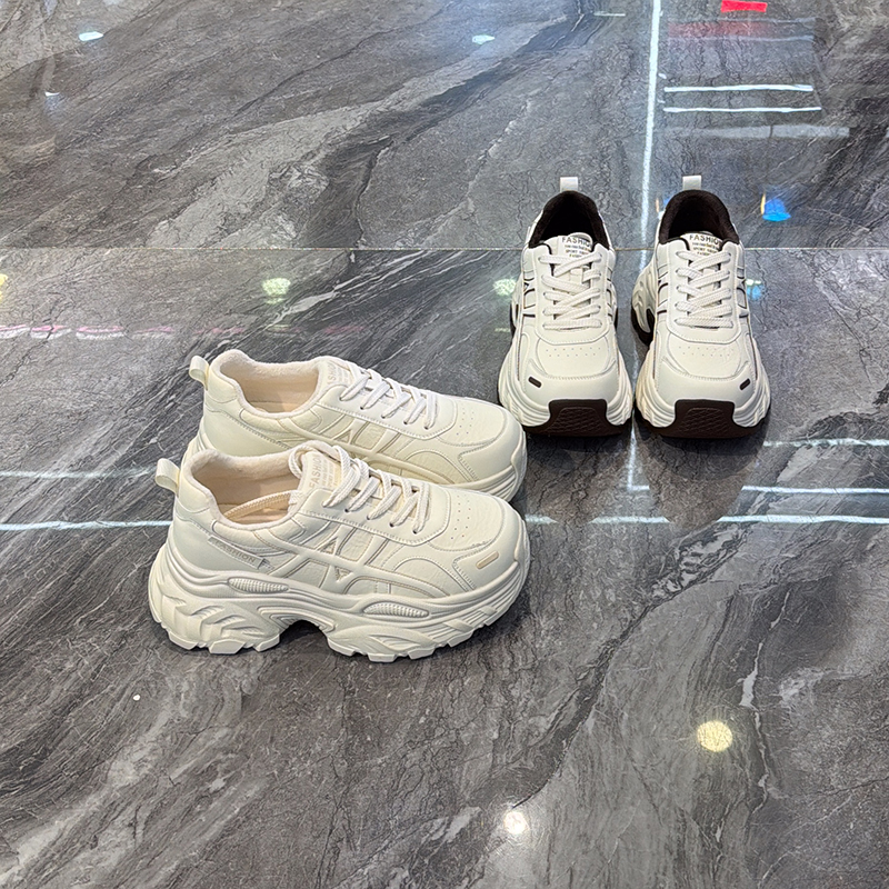 超火爆款加绒加厚休闲老爹鞋显瘦