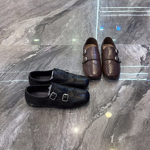 洋气百搭浅口单鞋个性休闲小皮鞋