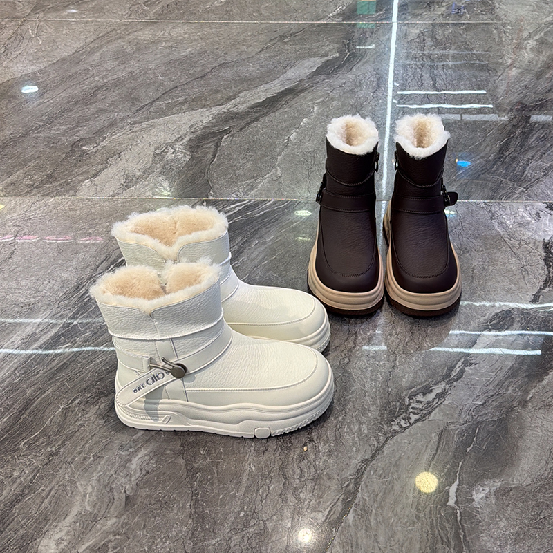 加厚一脚蹬面包棉鞋东北保暖棉鞋