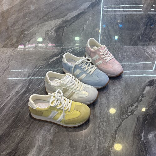 小个子时尚新款运动透气休闲鞋