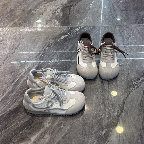 显脚小休闲德训鞋可爱百搭运动鞋