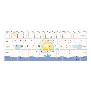 硅胶彩绘键盘膜适用于华为Matebook14荣耀MagicBook16电脑x pro锐龙版D14笔记本V15保护膜SE2026防尘罩