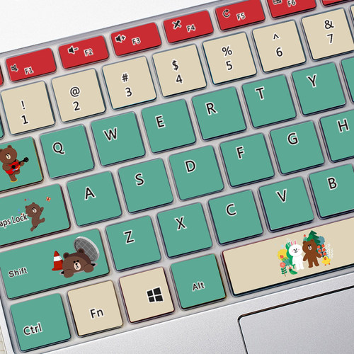 苹果笔记本华为键盘贴纸