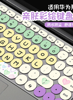 适用2026款华为智选WIKO D14键盘保护膜Hi14按键膜WIKO D16圆形键盘膜MASC-24笔记本电脑防尘罩硅胶保护套