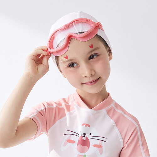 飞鱼未来儿童泳镜大框防水防雾