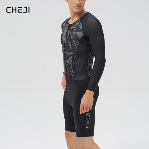 清仓 骑行服连体衣夏季男士速干透气+比利时海绵垫