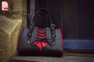 哥特式胸衣手提包手工皮具皮艺版型图纸版型PDF电子版图纸