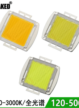 120W150W200W300W500WLED灯珠光源晶元芯片大功率白暖白冷白色
