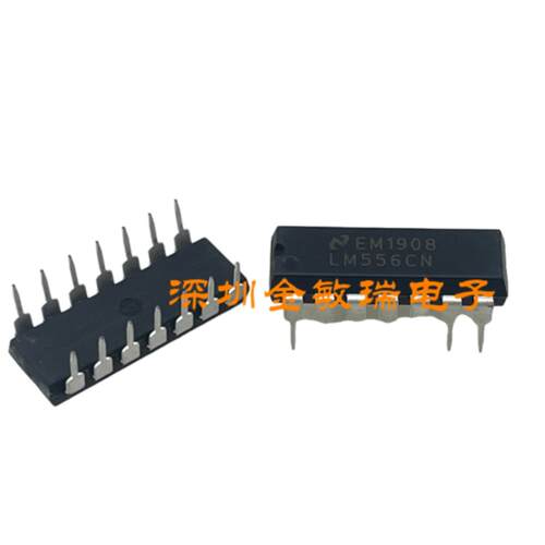 全新原装进口 LM556CN 定时器NE556N 双通道 DIP-14 LM556
