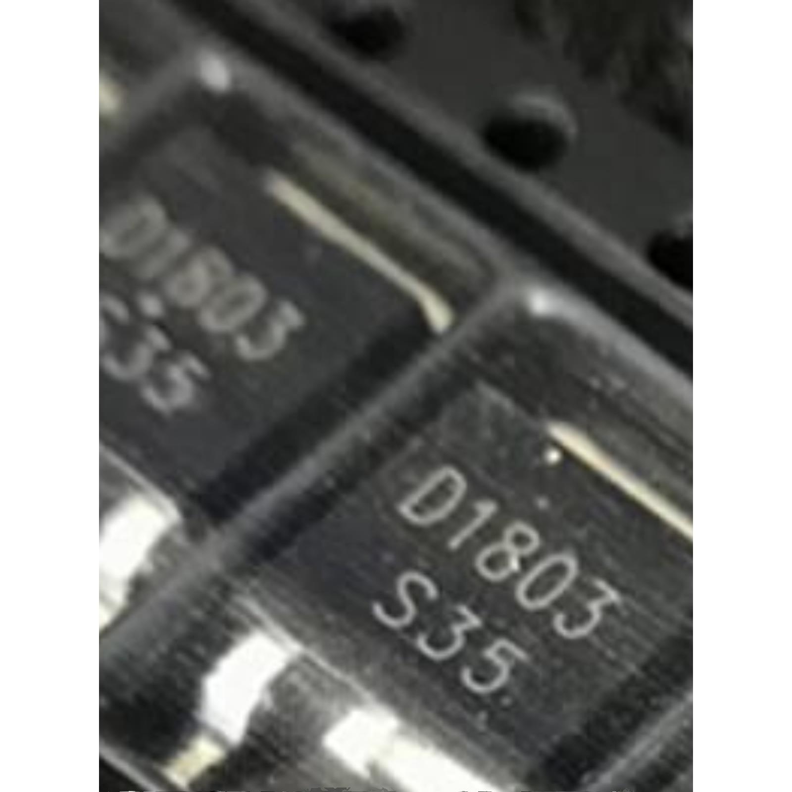 全新原装 D1803 2SD1803 NPN晶体管 2SD1803 TO-252 贴片 5A 50V
