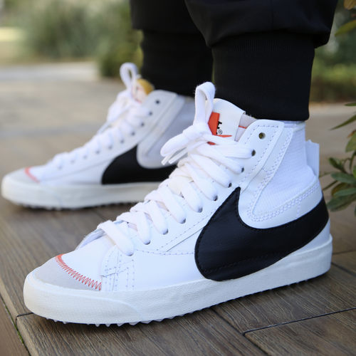 正品耐克男女高帮blazer休闲板鞋