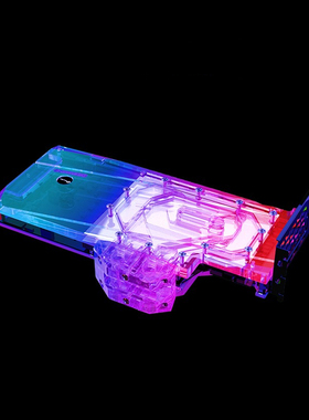 Bykski 电脑全覆盖显卡背板显存水冷头EVGA RTX3090 Kingpin 卡皇