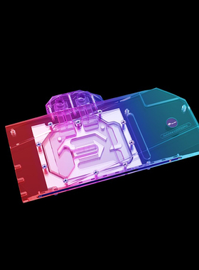 Bykski 电脑分体显卡水冷头背板华擎 6700 6900XT OC Formula 16G