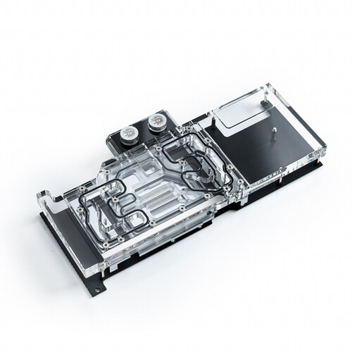 Bitspower电脑七彩ad oc全覆盖分体显卡水冷头RTX3080ti 3090散热
