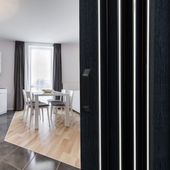 PVC折叠门卫生间阳台商铺门推拉开放式 厨房移门室内隔断简易门