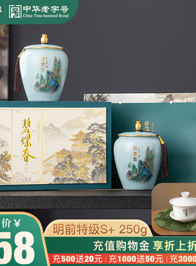 碧螺2025年新茶绿茶 苏州碧螺春明前特级S+250g礼盒装花果香送礼