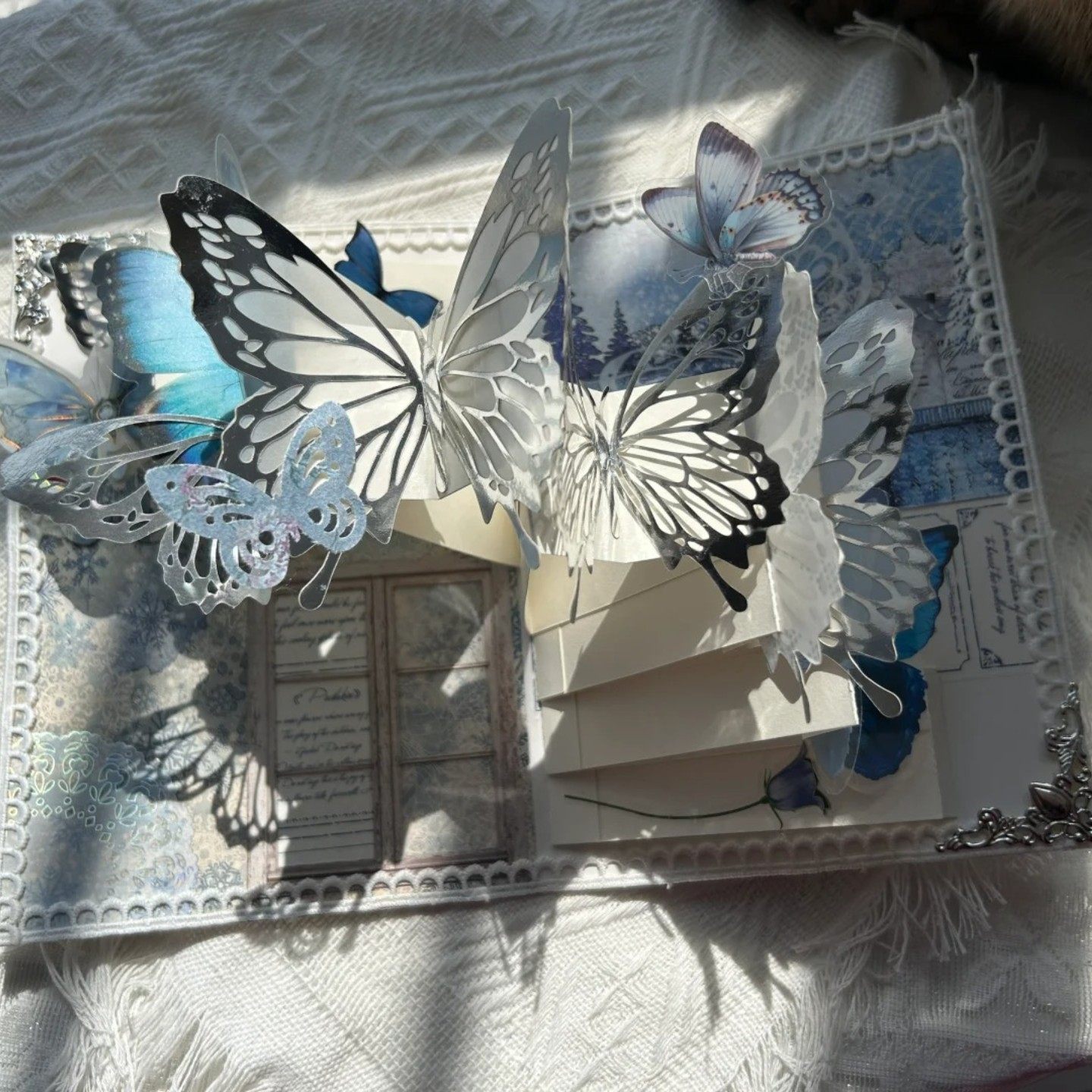 小红书同款蝴蝶立体书DIY自制材料包送闺蜜送女友男友生日礼物,玩具/童车/益智/积木/模型,手工折纸/剪纸书,淘宝优惠券,粉丝福利购,淘宝优惠卷