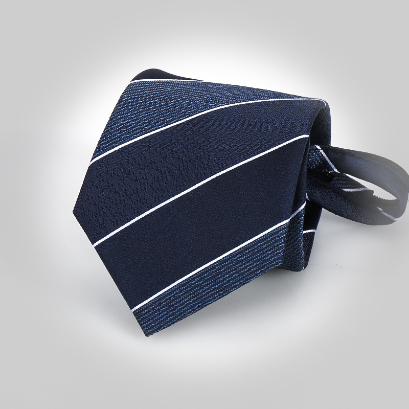 带带帅色织涤丝商务条纹领带包邮