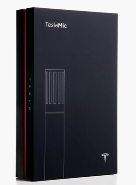 Tesla特斯拉原厂全新未拆封麦克风车载无线话筒双人同享现货秒发