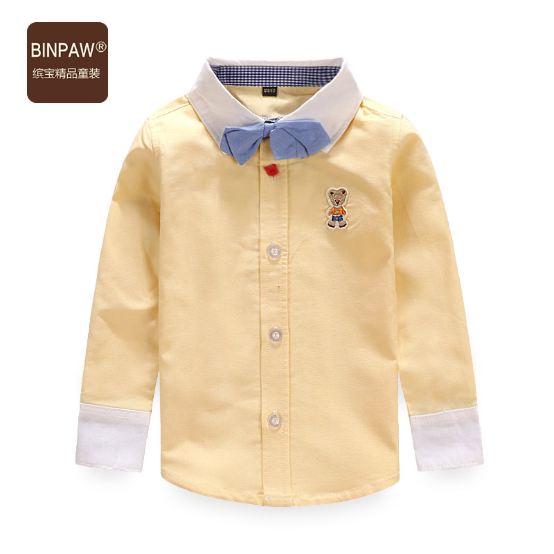 Chemise garcon BINPAW à manche longue - Ref 2073227 Image 5