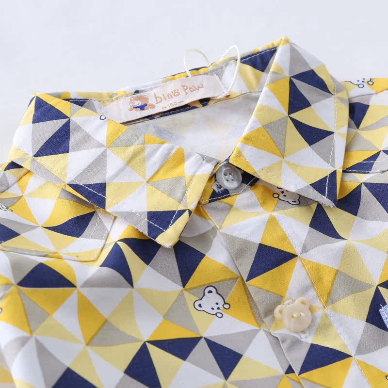 Chemise garcon BINPAW à manche longue - Ref 2074894 Image 4